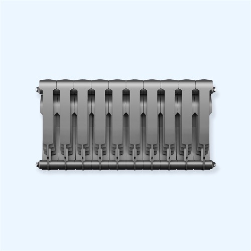 Радиатор Royal Thermo BiLiner 350 /Silver Satin - 10 секц. Радиатор Royal Thermo BiLiner 350 /Silver Satin - 10 секц.