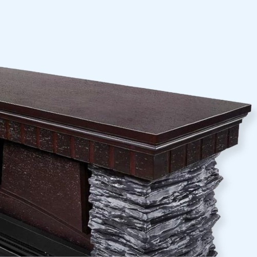 Porto 30 камень черный шпон венге (1202944) Firelight Портал