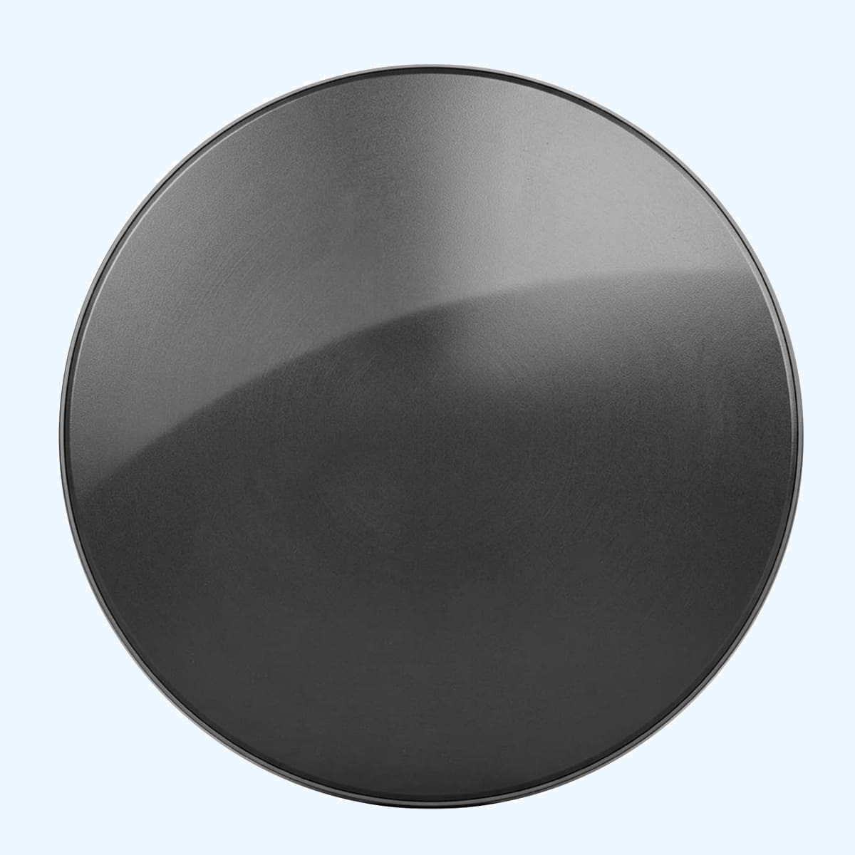 100 Matt black glass Ratio Design Seicoi Накладной вентилятор тонкий