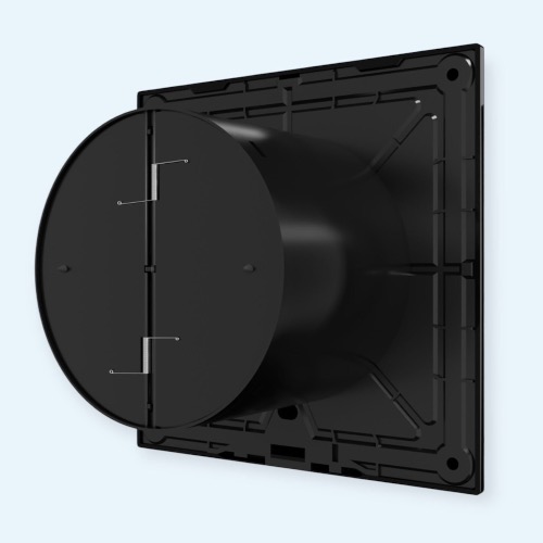 SLIM 4C Obsidian DICITI Вентилятор накладной D100 обр.клапан SLIM 4C Obsidian DICITI Вентилятор накладной D100 обр.клапан
