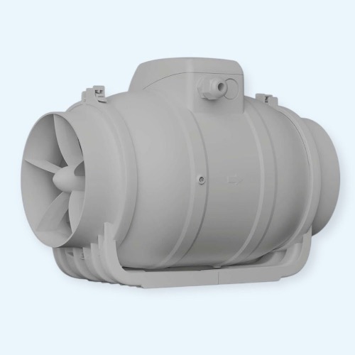 TYPHOON 125 2SP AT ERA PRO Вентилятор канальный D125 осевой 2 скорости AT