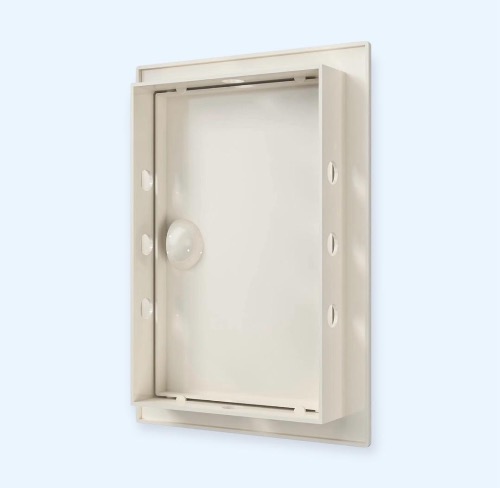 Л1015Р Ivory Люк ревизионный ЛР фланец 98х148 ручка 122х172 пластик Ivory EVECS Л1015Р Ivory Люк ревизионный ЛР фланец 98х148 ручка 122х172 пластик Ivory EVECS