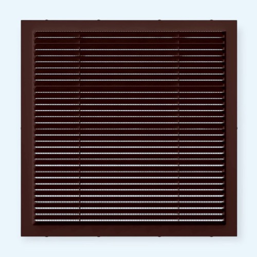 2828С кор ERA Решетка вентиляционная С сетка 285х285 пластик Brown 2828С кор ERA Решетка вентиляционная С сетка 285х285 пластик Brown