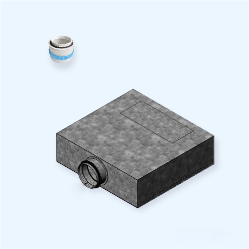 FLEXAG FL-СMSP-125/90х6 HEATWAY Коллектор металлический FLEXAG FL-СMSP-125/90х6 HEATWAY Коллектор металлический