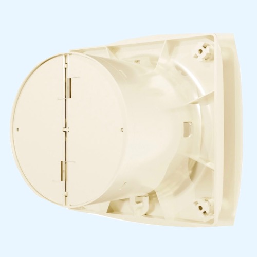 WAVE 100C Ivory ERA Вентилятор накладной WAVE D100 обр.клапан Ivory  WAVE 100C Ivory ERA Вентилятор накладной WAVE D100 обр.клапан Ivory