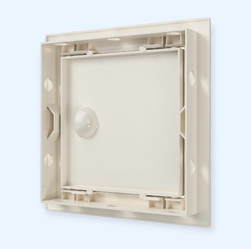 Л1515Р Ivory Люк ревизионный ЛР фланец 146х146 ручка 168х168 пластик Ivory EVECS Л1515Р Ivory Люк ревизионный ЛР фланец 146х146 ручка 168х168 пластик Ivory EVECS