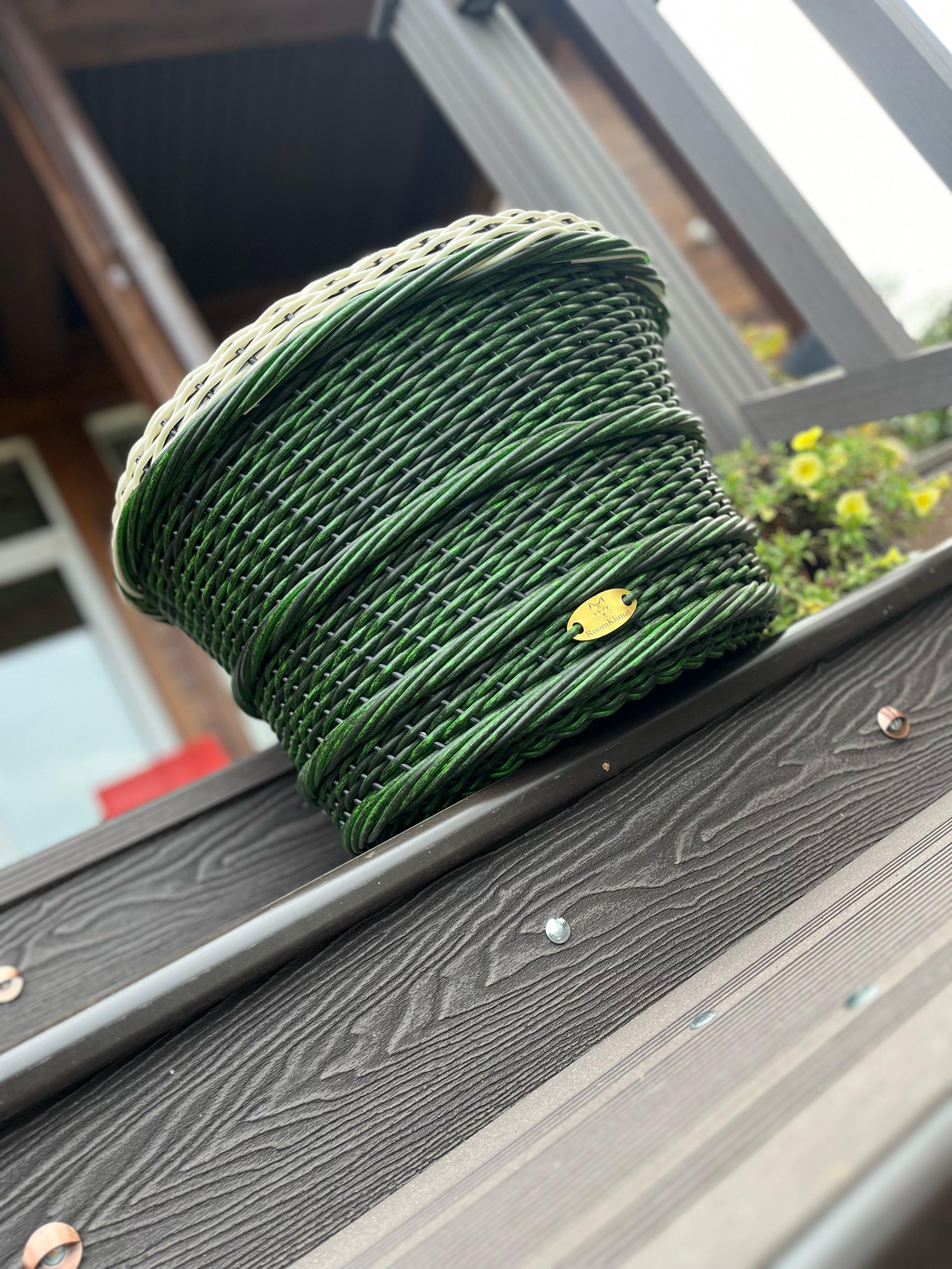 Кашпо из искусственного ротанга Чука 45 л