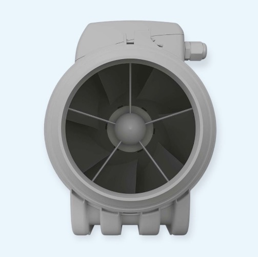 TYPHOON 100 2SP AT ERA PRO Вентилятор канальный D100 осевой 2 скорости AT