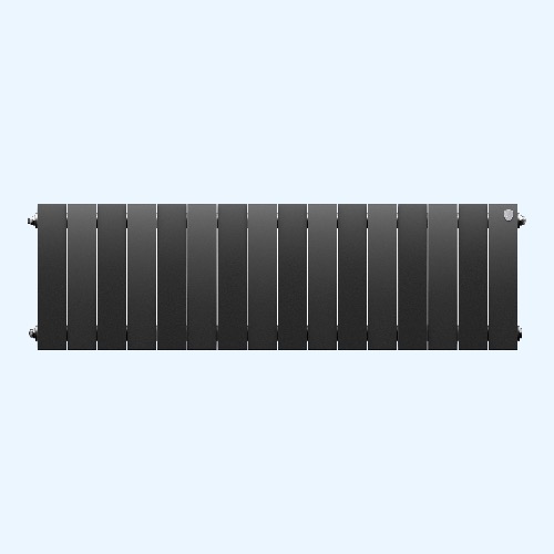 PianoForte 300 /Noir Sable - 16 секций Royal Thermo Радиатор биметаллический PianoForte 300 /Noir Sable - 16 секций Royal Thermo Радиатор биметаллический