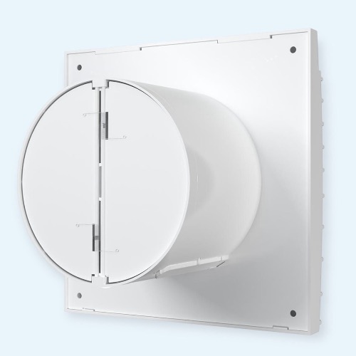 SILENT 5C Matt white DICITI Вентилятор накладной D125 обр.клапан SILENT 5C Matt white DICITI Вентилятор накладной D125 обр.клапан