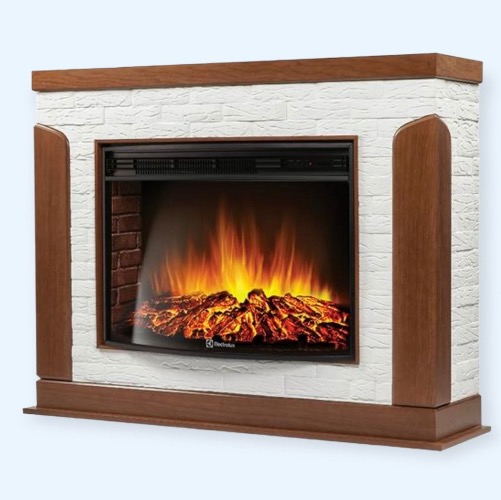 Prestigio 30 камень белый шпон дуб (1287029) Firelight Портал