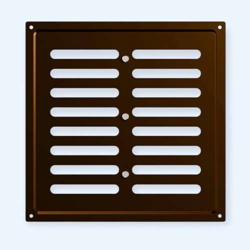 2525MER Metallic brown ERA Решетка вентиляционная MER регулируемая 250х250 окраш.сталь Metallic brown 2525MER Metallic brown ERA Решетка вентиляционная MER регулируемая 250х250 окраш.сталь Metallic brown