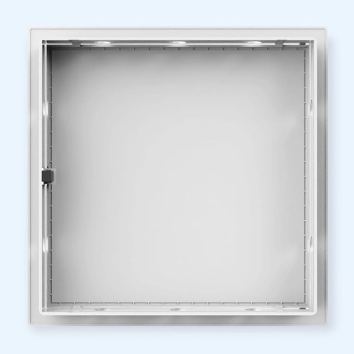 L2020N Люк ревизионный LN 224х224 нажимной фланец 200х200 пластик EVECS