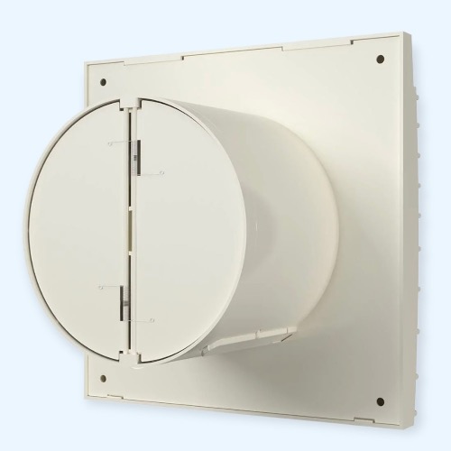 Silent 5C Ivory DICITI Вентилятор накладной D125 обр.клапан Silent 5C Ivory DICITI Вентилятор накладной D125 обр.клапан