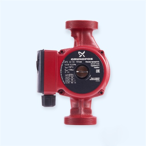 UPS 32/60 с гайками Grundfos Насос циркуляционный UPS 32/60 с гайками Grundfos Насос циркуляционный