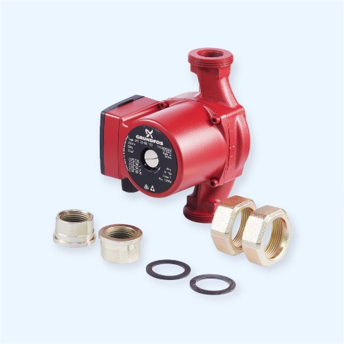 UPS 25-60 EU с гайками Grundfos Насос циркуляционный UPS 25-60 EU с гайками Grundfos Насос циркуляционный
