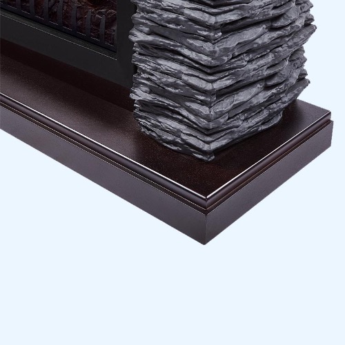 Porto 25 камень черный шпон венге (1202852) Firelight Портал