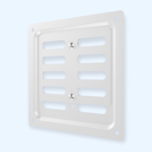 1010MER White ERAРешетка вентиляционная MER регулируемая 100x100 окраш.сталь White 1010MER White ERAРешетка вентиляционная MER регулируемая 100x100 окраш.сталь White