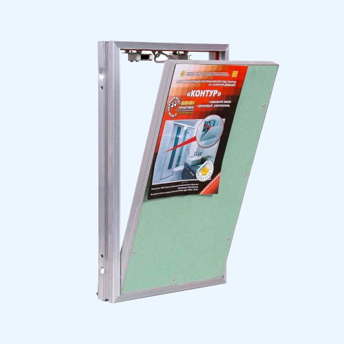 КР 25х40 КОНТУР 2.0 Люк под плитку со съемной дверцей и нажимным замком