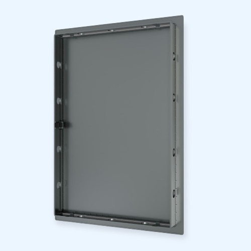 L2030N gray Люк ревизионный LN фланец 200х300 нажимной 223х323 пластик gray EVECS