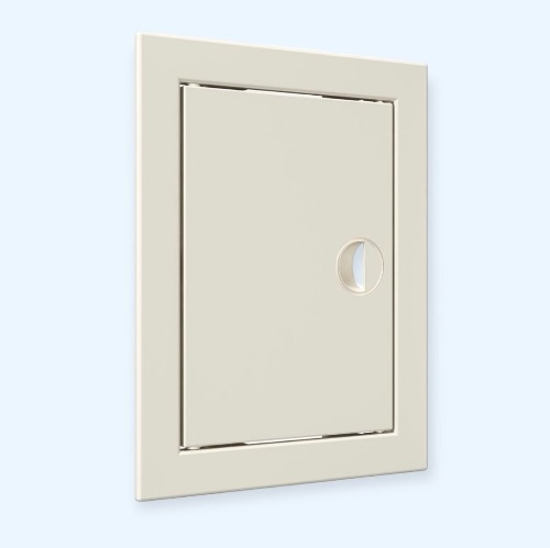 Л1520Р Ivory Люк ревизионный ЛР фланец 146х196 ручка 168х218 пластик Ivory EVECS