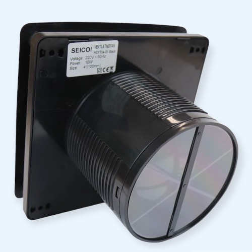 HXYT04-01 Black Seicoi Накладной бытовой вентилятор HXYT04-01 Black Seicoi Накладной бытовой вентилятор