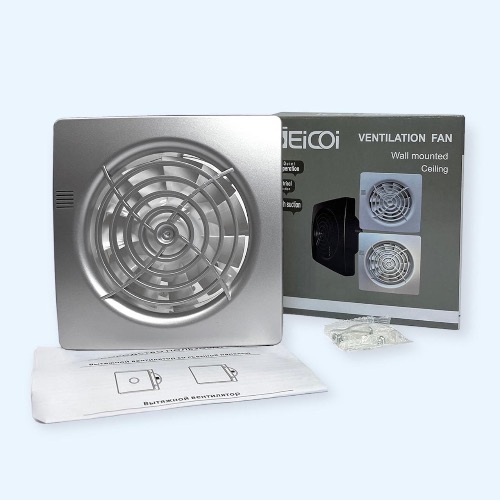 SMPS04-01 Silver Seicoi Накладной тонкий вентилятор SMPS04-01 Silver Seicoi Накладной тонкий вентилятор