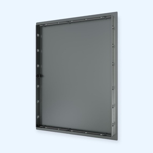 L3040N gray Люк ревизионный LN фланец 300х400 нажимной 327х427 пластик gray EVECS