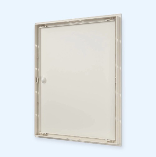 Л4050Р Ivory Люк ревизионный ЛР фланец 396х496  ручка 418х518 пластик Ivory EVECS Л4050Р Ivory Люк ревизионный ЛР фланец 396х496  ручка 418х518 пластик Ivory EVECS