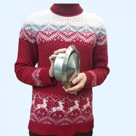 ВС 125 INOX Airone Приточно-вытяжной диффузор из нержавеющей стали