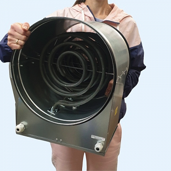 Airone EOK-315-12,0-3ф круглый канальный нагреватель
