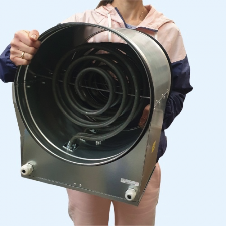 Airone EOK-315-12,0-3ф круглый канальный нагреватель