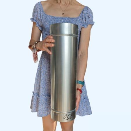 Труба оцинкованная 150 Ц (L-500)