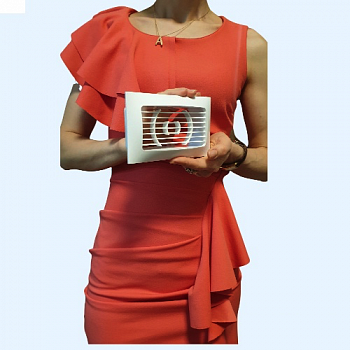 612РСФ ERA Решетка вентиляционная РСФ фланец 120х60 150x90 пластик