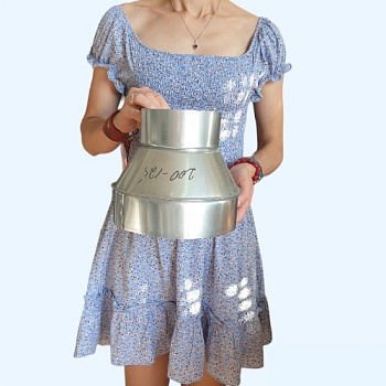 Редуктор (переход) оцинкованный 200/125 Ц