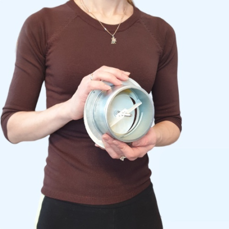 DVS-P (DVS-U) 100 Airone Диффузор-анемостат металлический приточный