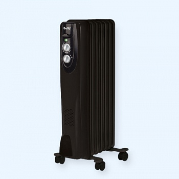 BOH/CL-07BRN 1500 (7 секций) Масляный радиатор Ballu Classic black BOH/CL-07BRN 1500 (7 секций) Масляный радиатор Ballu Classic black