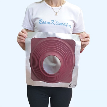 Манжета кровельная прямая №6 красная EPDM (127-228 мм)