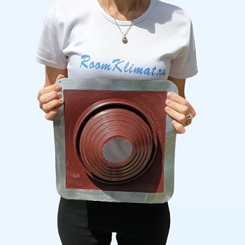 Манжета кровельная комби №4 красная EPDM (75-160 мм)