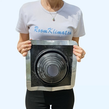 Манжета кровельная комби №4 черная EPDM (75-160 мм)