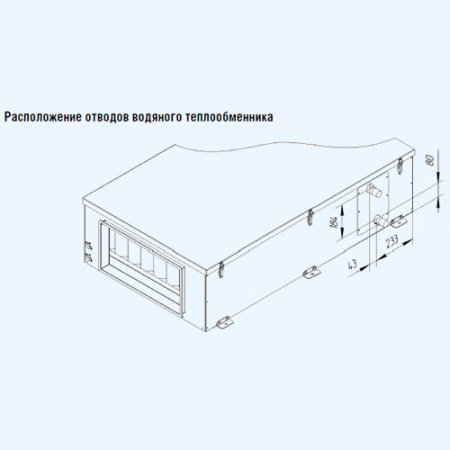1100-W-А Eco-Slim Shuft приточная установка