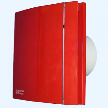 SILENT-200 CZ RED DESIGN-4C (красный) Soler&Palau Накладной бытовой вентилятор SILENT-200 CZ RED DESIGN-4C (красный) Soler&Palau Накладной бытовой вентилятор