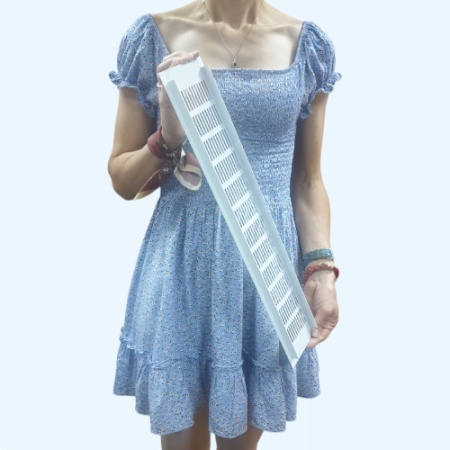 100х500 белая Благовест Вентиляционная решетка