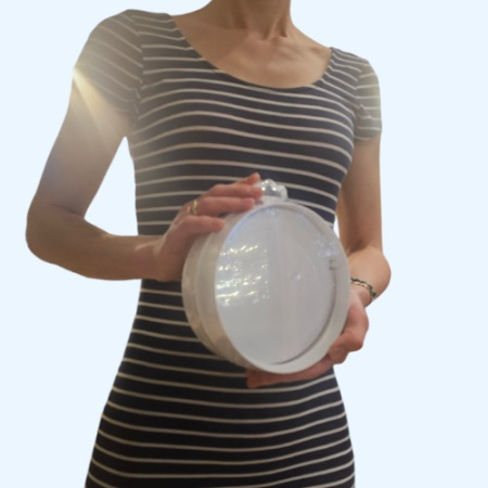 15СКПО ERA Соединитель СКПО D150 обр.клапан пластик