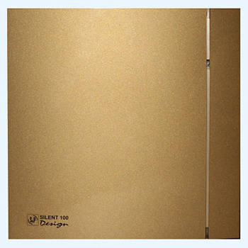 SILENT-100 CZ GOLD DESIGN-4C Soler&Palau Накладной бытовой вентилятор SILENT-100 CZ GOLD DESIGN-4C Soler&Palau Накладной бытовой вентилятор