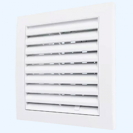 2020RRP12,5F ERA Решетка вентиляционная RRPF фланец D125 разъемная регулируемая 200х200 пластик