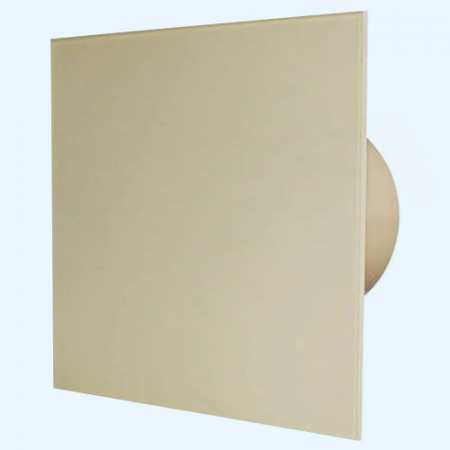 ММ-P 06 стекло квадрат 105 м³/ч крем (9357) MMotors JSC Накладной бытовой вентилятор