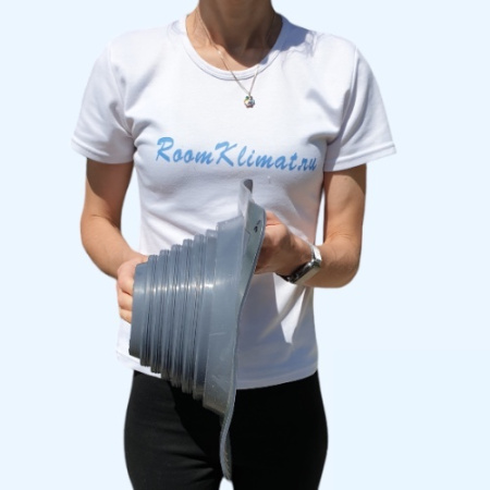 Манжета кровельная прямая №5 серая EPDM (102-178 мм)