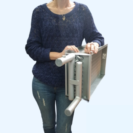 WHR 500*250-3 Shuft водяной нагреватель для прямоугольного канала