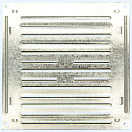 Р150 Решетка металлическая с жалюзи (задвижкой)